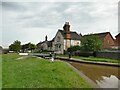 SJ7065 : Wardle Lock with keeper's cottage by Stephen Craven