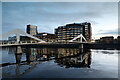 NS5864 : Tradeston footbridge by Andy Waddington