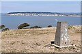 ST2859 : Trig Point on Brean Down by Mat Fascione