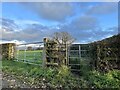 SJ7850 : Kissing gate on Two Saints Way by Jonathan Hutchins