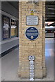 SE5951 : A pillar in York Station by Bob Harvey