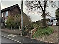 SJ8049 : Public footpath off Heathcote Road by Jonathan Hutchins