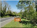 TV5898 : South Downs National Park sign on A259 East Dean Road by PAUL FARMER