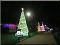 SZ0890 : Christmas time in Bournemouth Lower Gardens by Malc McDonald