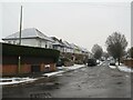 SZ0995 : Winter weather in Charminster, Bournemouth by Malc McDonald