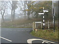 SE0046 : Signpost on Main Street, Farnhill by Christine Johnstone