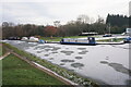 SK2102 : Frozen Coventry Canal by Bill Boaden