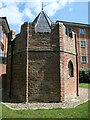 SE6152 : Former summerhouse, on the east bank of the River Foss by Christine Johnstone