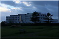 SD4264 : Midland Hotel at Twilight, Morecambe by Chris Heaton