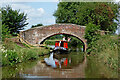 SK0419 : Bridge No 68 north of Brindley Bank, Rugeley by Roger  D Kidd