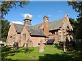 SJ4360 : St Mary's Church, Bruera by Jeff Buck