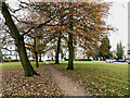 SP3166 : Looking south in Clarendon Square, Leamington by Robin Stott