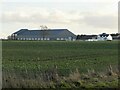 NT4674 : New shed, Trabroun by Richard Webb