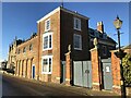 TF4509 : Buildings west of Peckover House in Wisbech by Richard Humphrey