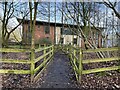 SJ7254 : Entrance to Quaker's Coppice by Jonathan Hutchins