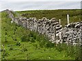 NY7504 : Dry-stone wall, Windy Hill by Mick Garratt