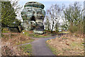 SE2064 : Weathered Rock Formation, Brimham Rocks by David Dixon