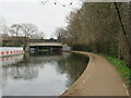 TQ1584 : Grand Union Canal and towpath, Greenford by Malc McDonald