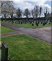 ST5392 : Cemetery paths, Bulwark, Chepstow by Jaggery