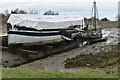 TQ8567 : Thames Barge "Edith May" at Lower Halstow by David Martin