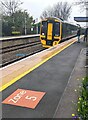 SO8005 : 158762 arriving at platform 1, Stonehouse station by Jaggery