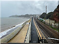 SX9676 : Coast Path by Dawlish Station by Robin Stott