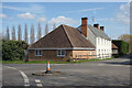 SU4264 : Cone on a Traffic Island by Des Blenkinsopp