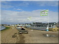 SZ1891 : Mudeford Spit - Beach House by Colin Smith