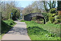 ST2788 : Canal bridge at end of Groes Road by M J Roscoe