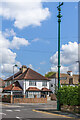 TQ2763 : Sewer vent column, Queen Mary's Avenue by Ian Capper