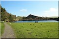 NY7166 : Former Quarry at Cawfields by Graham Robson