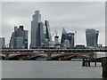 TQ3180 : London - Blackfriars Bridges by Colin Smith