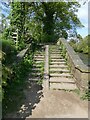 SE1148 : Old slipway on the south bank of the River Wharfe by Oliver Dixon