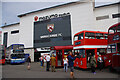 SD4363 : Buses on display at the Mazuma Stadium by Ian Taylor