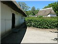 ST1177 : Thatched roofs and white walls, St Fagans Museum by Christine Johnstone