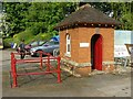 SJ8333 : Mill Meece Pumping Station  weighbridge by Alan Murray-Rust