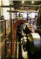 SJ8333 : Mill Meece Pumping Station  working engine by Alan Murray-Rust