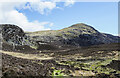 NN9362 : Corrie among Ben Vrackie summits by Trevor Littlewood