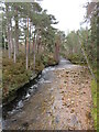 NH9110 : River confluence at Coylumbridge, near Aviemore by Malc McDonald