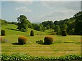 SE9283 : The view down the valley from Wydale Hall, Snainton by Humphrey Bolton