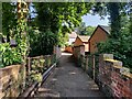 SO8379 : Path across the River Stour by Mat Fascione