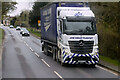 SP2645 : HGV on the A429 at Halford by David Dixon