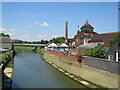 TQ4110 : River Ouse at Lewes by Malc McDonald