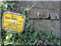 ST5088 : Benchmark on Black Rock Road bridge by Neil Owen