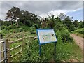 SO8074 : Information board at the Devil's Spittleful Nature Reserve by Mat Fascione