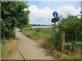 SZ0092 : Path alongside Holes Bay, near Poole by Malc McDonald