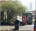 TQ8211 : Red letter box and other suburban feattures, Malvern Way, Hastings by Patrick Roper