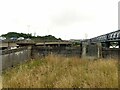 SX5054 : Eastern abutment of the old Laira road bridge by Alan Murray-Rust