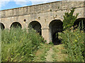 ST7165 : Footpath Beneath the New Bridge (1734) Bath by Rick Crowley