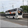 ST3188 : Cardiff Bus 313 entering Market Square Bus Station, Newport by Jaggery